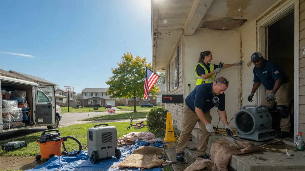 Water Damage Restoration in Ellington, CT near me